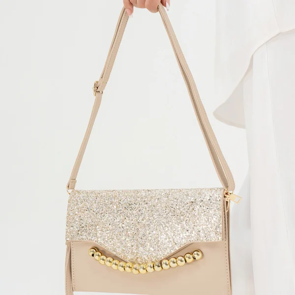 Glittered Envelope Clutch