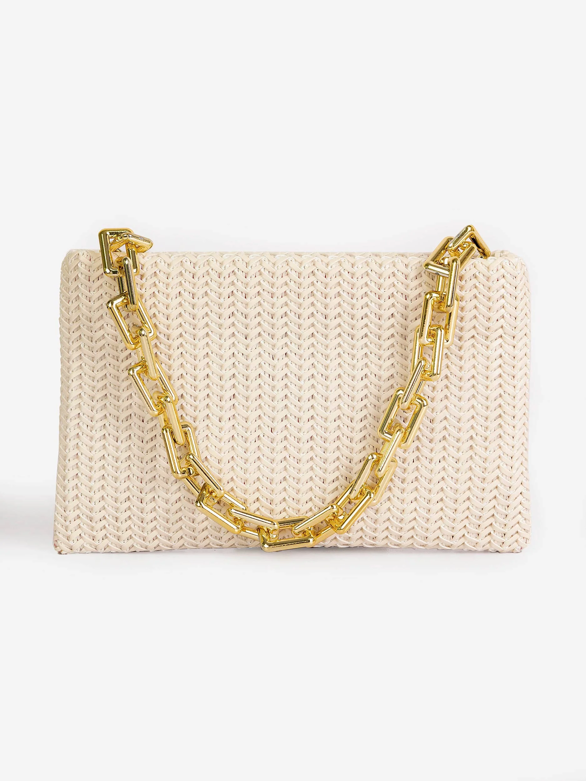 I8209CT-FRE-014_2_BraidedClutch Braided Clutch - Image 1