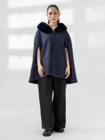 Woolen Cape Shawl - Image 2