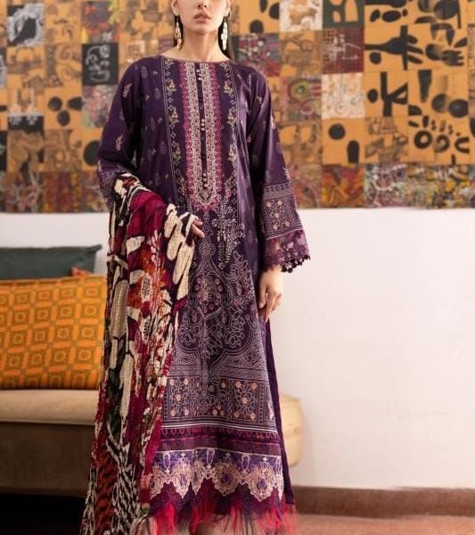 Jacquard Shirt-Embroidered (Pret)