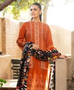 Silk Kaftan-Embellished (Pret) - Image 2